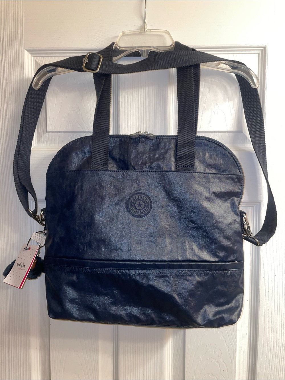 Kipling HB7002 Magnolia 407 Lacquer True Blue Brand New With Tags and Monkey